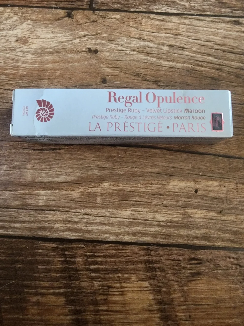 NEW! Regal Opulence L.A. Prestige Ruby Maroon Velvet Lipstick